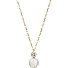 Edblad Luna Necklace - Gold/Pearl