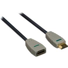 Bandridge HDMI-kablar Bandridge HDMI-HDMI M-F 0.3m