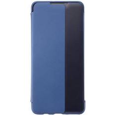 Huawei Blåa Plånboksfodral Huawei Smart View Flip Case (P30 Lite)