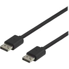 DisplayPort-DisplayPort - DisplayPort-kablar - Hane - Hane Deltaco Displayport-Displayport 1.4 1m