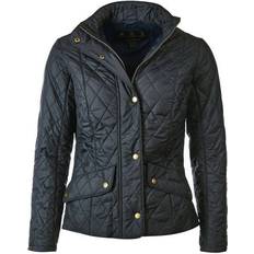 Barbour Polyamid Jackor Barbour Flyweight Cavalry Quilted Jacket - Navy