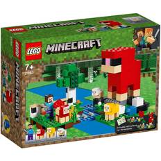 Lego Minecraft på rea Lego Minecraft The Wool Farm 21153