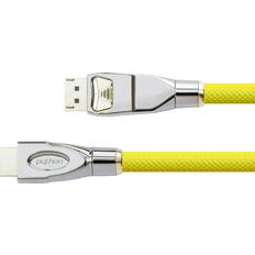 DisplayPort-kablar - Gula Python DisplayPort-HDMI 1m