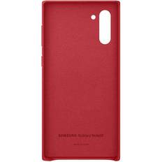 Samsung Röda Bumperskal Samsung Leather Cover (Galaxy Note 10)