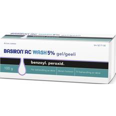 Benzoyl Peroxide Receptfria läkemedel Basiron AC Wash 5% 100g Gel