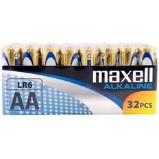 Maxell LR6 AA Compatible 32-pack