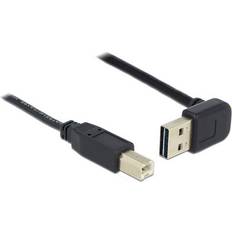 DeLock USB A-USB B - USB-kabel Kablar DeLock Easy-USB USB A-USB B 2.0 Angled 3m
