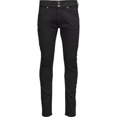 Lee Bomull - Herr - Svarta - W32 Jeans Lee Luke Slim Tapered Jeans - Clean Black