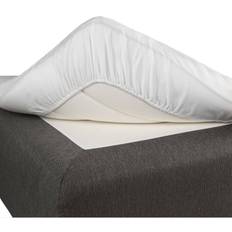 Lakan - Satin Sängkläder Borganäs 4209301 Underlakan Vit (200x120cm)