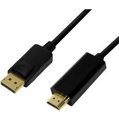 DisplayPort-kablar LogiLink HDMI-DisplayPort 2m