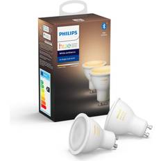 Dagsljus - GU10 LED-lampor Philips Hue White Ambience LED Lamps 5W GU10 2-pack