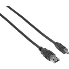 Hama USB-kabel Kablar Hama USB A - USB Mini-A 2.0 1.8m