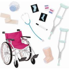 Our Generation Plastleksaker Our Generation Doll Medical Set with Wheelchair