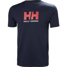 Helly Hansen Herr - L T-shirts Helly Hansen Logo T-shirt - Navy
