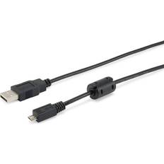 Guld - USB A-USB Micro-B - USB-kabel Kablar Equip USB A - USB Micro-B 2.0 1m