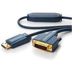 ClickTronic DisplayPort-kablar ClickTronic Casual DVI-D Dual Link - DisplayPort 3m