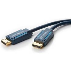 Blåa - DisplayPort-kablar ClickTronic DisplayPort - DisplayPort M-M 5m