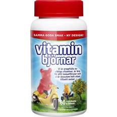 C-vitaminer - Förbättrar muskelfunktion Vitaminer & Mineraler Active Care Vitamin Bears Raspberry Blueberry and Lemon 60 st