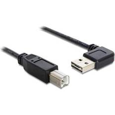 DeLock 2.0 - USB A-USB B - USB-kabel Kablar DeLock Easy-USB USB A (angled) - USB B 2.0 2m