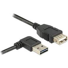 DeLock Hane - Hane - USB A-USB A - USB-kabel Kablar DeLock Easy-USB USB A - USB A (angled) 2.0 1m