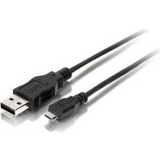 Equip USB-kabel Kablar Equip USB A - USB Micro-B 2.0 1.8m