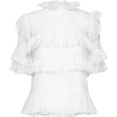 Dam - Spets Blusar By Malina Rachel Blouse - White
