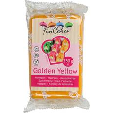 Funcakes Golden Yellow Dekorationsmarsipan