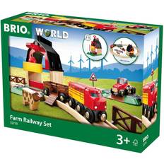 BRIO Leksaksfordon BRIO Farm Railway Set 33719