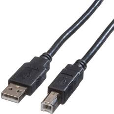 Roline USB-kabel Kablar Roline USB A - USB B 2.0 3m