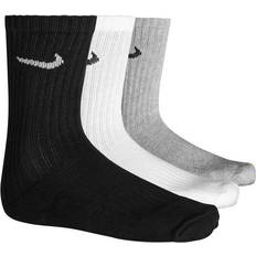 Nike Gråa Strumpor Nike Value Cotton Crew Training Socks 3-pack Men - Grey/White/Black