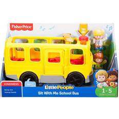 Fisher Price Plastleksaker Bilar Fisher Price Little People Sit with Me School Bus