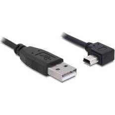 DeLock Hane - Hane - USB A-USB A - USB-kabel Kablar DeLock Angled USB A-USB mini-B 2.0 0.5m