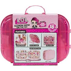 LOL Surprise Lekset LOL Surprise Fashion Show On the Go Hot Pink Storage & 4 in 1 Playset