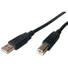 Sharkoon USB-kabel Kablar Sharkoon USB A - USB B 2.0 3m