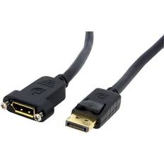 DisplayPort-kablar - Skärmad StarTech DisplayPort - DisplayPort M-F 0.9m