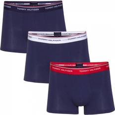 Tommy Hilfiger Kalsonger Tommy Hilfiger Stretch Cotton Trunks 3-pack - Multi/Peacoat