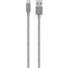 Gula - USB A-USB Micro-B - USB-kabel Kablar Belkin Mixit Metallic USB A - USB Micro-B 2.0 1.2m