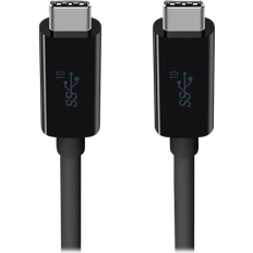 Belkin Rund - USB C-USB C - USB-kabel Kablar Belkin USB C - USB C 3.1 1m
