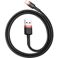 Röda - USB A-USB C - USB-kabel Kablar Baseus 3A Cafule USB A-USB C 3.0 0.5m