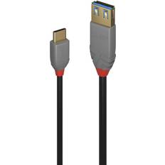 Lindy Anthra Line USB A-USB C 3.1 M-F 0.1m