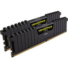32 GB - 3600 MHz - DDR4 RAM minnen Corsair Vengeance LPX Black DDR4 3600MHz 2x16GB (CMK32GX4M2D3600C18)