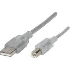 Renkforce USB A-USB B - USB-kabel Kablar Renkforce USB A-USB B 2.0 1.8m