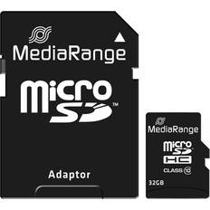MediaRange Minneskort MediaRange MicroSDHC Class 10 32GB