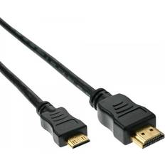 HDMI-kablar InLine Gold HDMI - HDMI Mini 2m