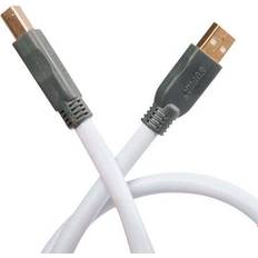 Blåa - USB A-USB B - USB-kabel Kablar Supra USB A - USB B 2.0 10m