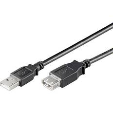 Goobay 2.0 - USB A-USB A - USB-kabel Kablar Goobay USB A - USB A M-F 3m