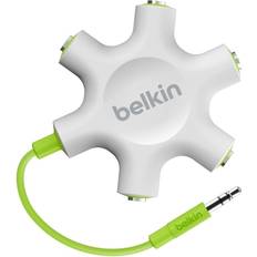3.5mm kablar - Gröna Belkin Cable for iPhone 3.5mm - 3.5mm 1.8m