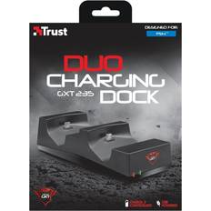 Batterier & Laddstationer Trust GXT 235 Duo Charging Dock (PS4) - Black