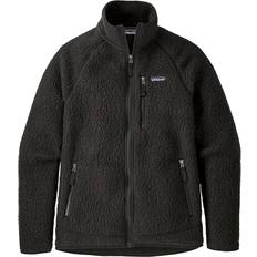 36 - Herr Jackor Patagonia Men's Retro Pile Fleece Jacket - Black