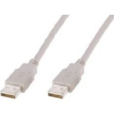 M-CAB USB-kabel Kablar M-CAB USB A-USB A 2.0 1.8m